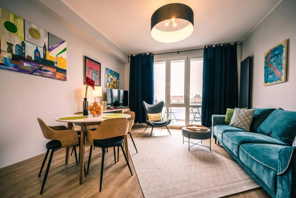 Apartament Poczta Polska, Wyjatkowy I Nowoczesny Appartamento Danzica Esterno foto